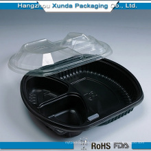 Disposable Plastic Food Packaging Lunch Box/ Take Away Lunch Box